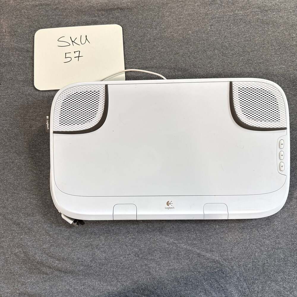 Logitech Speaker Lapdesk N550 with Stereo Speakers